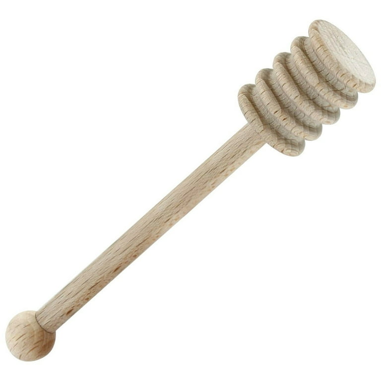 8cm Reusable Wooden Jam Honey Dipper Wood Stirring Rod Stick Syrup Spoon Mini 8cm Reusable Wooden Jam Honey Dipper Wood Stirring Rod Stick Syrup Spoon Mini